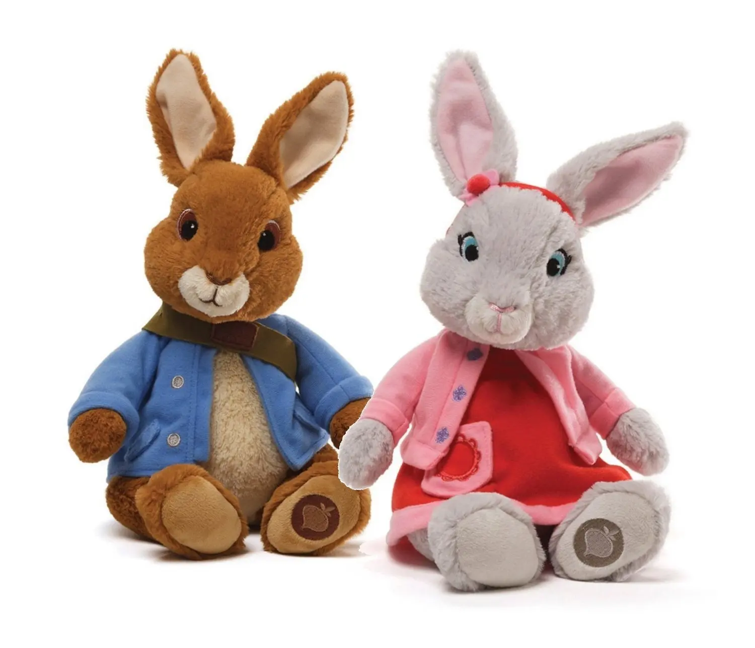 peter rabbit book and stuffed animal