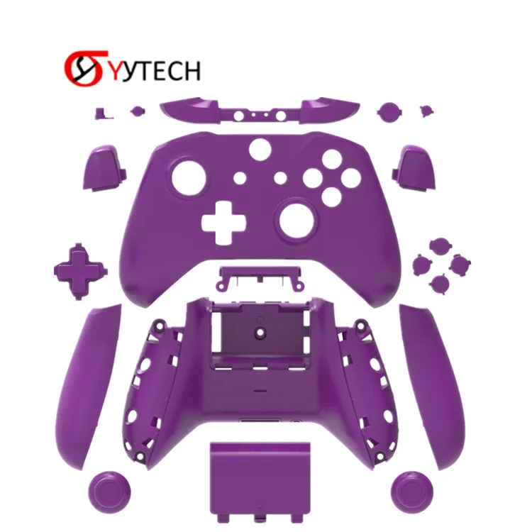 

SYYTECH 10 colors Gamepad Shell Matte Full Set Buttons Replacement Controller Shell for Xbox One S