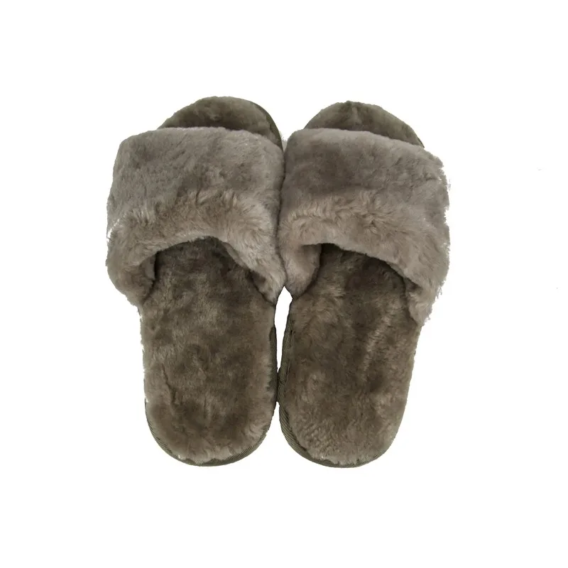 sheepskin bedroom slippers