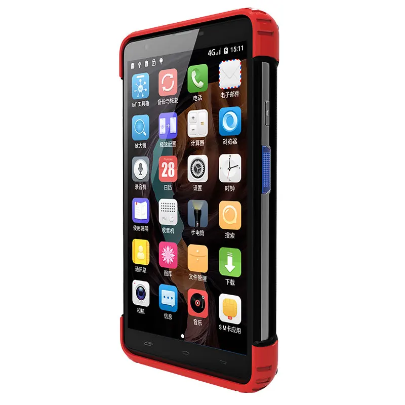 

mobile phone PDA industrial smart device,rugged android PDA C7S Data terminal mobile phone from cilico, Black;white