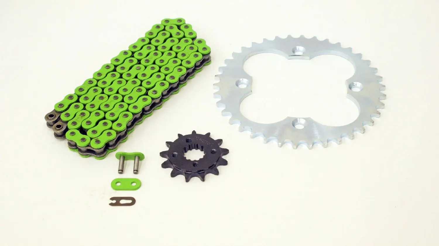 2005 2006 2007 2008 Honda TRX400EX TRX 400EX Green Chain And Sprocket 13/38