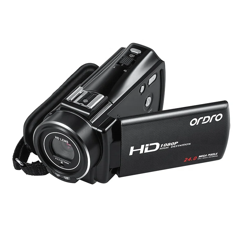 

Ordro 1080P Digital Video Camera Night Vision Camcorder Anti-shake Video Recording Cheap Camcorders