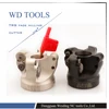 factory directly supply solid carbide CNC milling tools indexable TRS round cutter