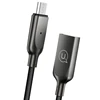 USAMS U-Sun Series Intelligent Power-off USB Data Cable 1.2M Smart Charging Cable for Micro