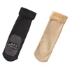 New Product Solid Thermal Fuzzy Inner Warm Winter Crew Socks women