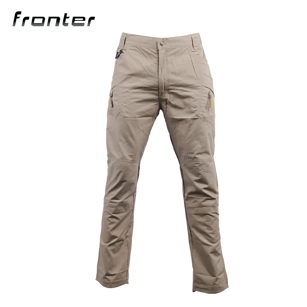 

IX9 Khaki Tactical Combat Trousers Outdoor Soldier Hunting Shooting Military Cargo Pants, Universal camo