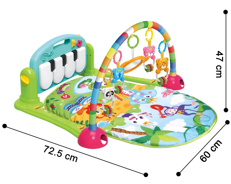 baby musical piano mat