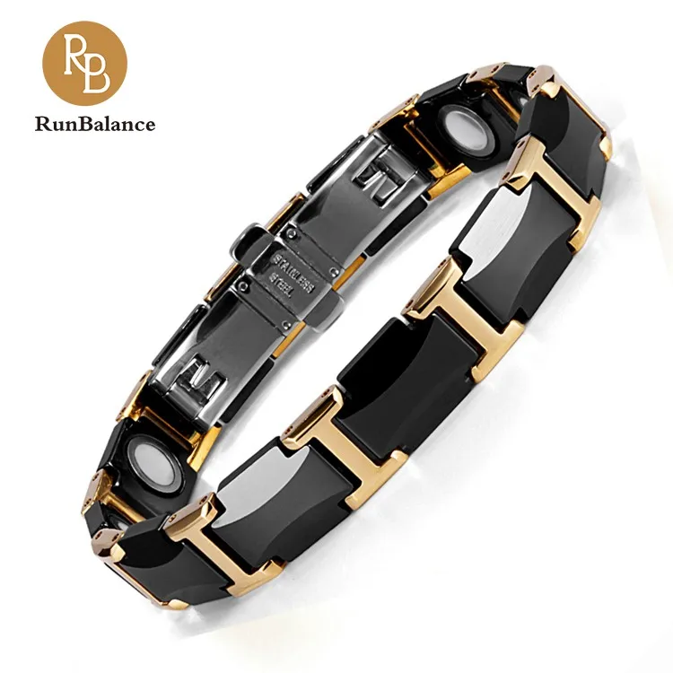 

RunBalance Bio Elements Energy Fine Jewellery for Men and Women Tungsten Ceramic Bracelet Jewelry, N/a