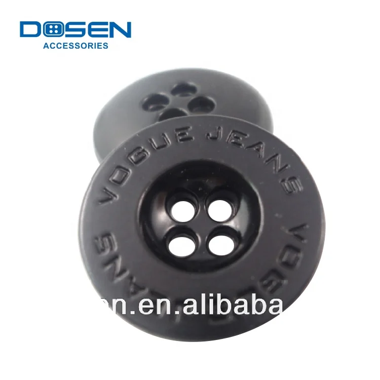 wholesale black buttons