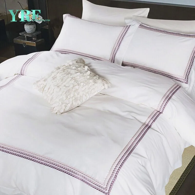 5 Star Hotel Supply King Size White Bedding Sets Egyptian Cotton