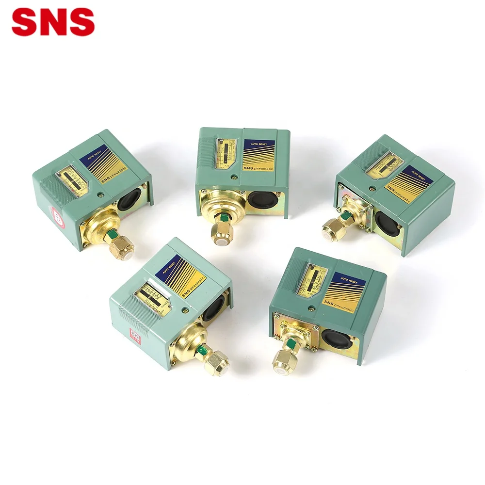 
SNS Series pressure controller manual reset differential pressure switch for air compressor water pump 