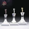 Wholesale Gold Man Golf Image Crystal Trophy