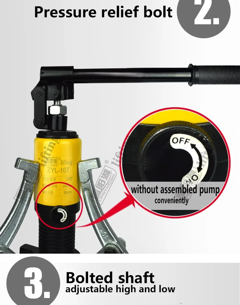 Hydraulic Bearing Puller Pump Hydraulic Puller Set Gear Extractor Buy Good Quality