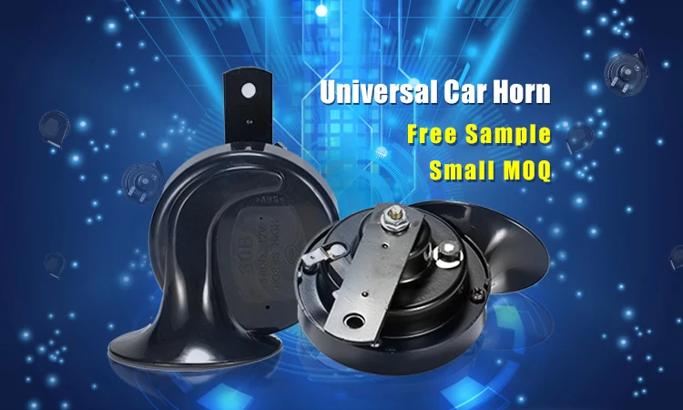 Naliovker 12V Car Universal ir Horn Waterproof Snail ir Horn High nd Low Voltage Horn Speaker for Car Motorcycle Truck 
