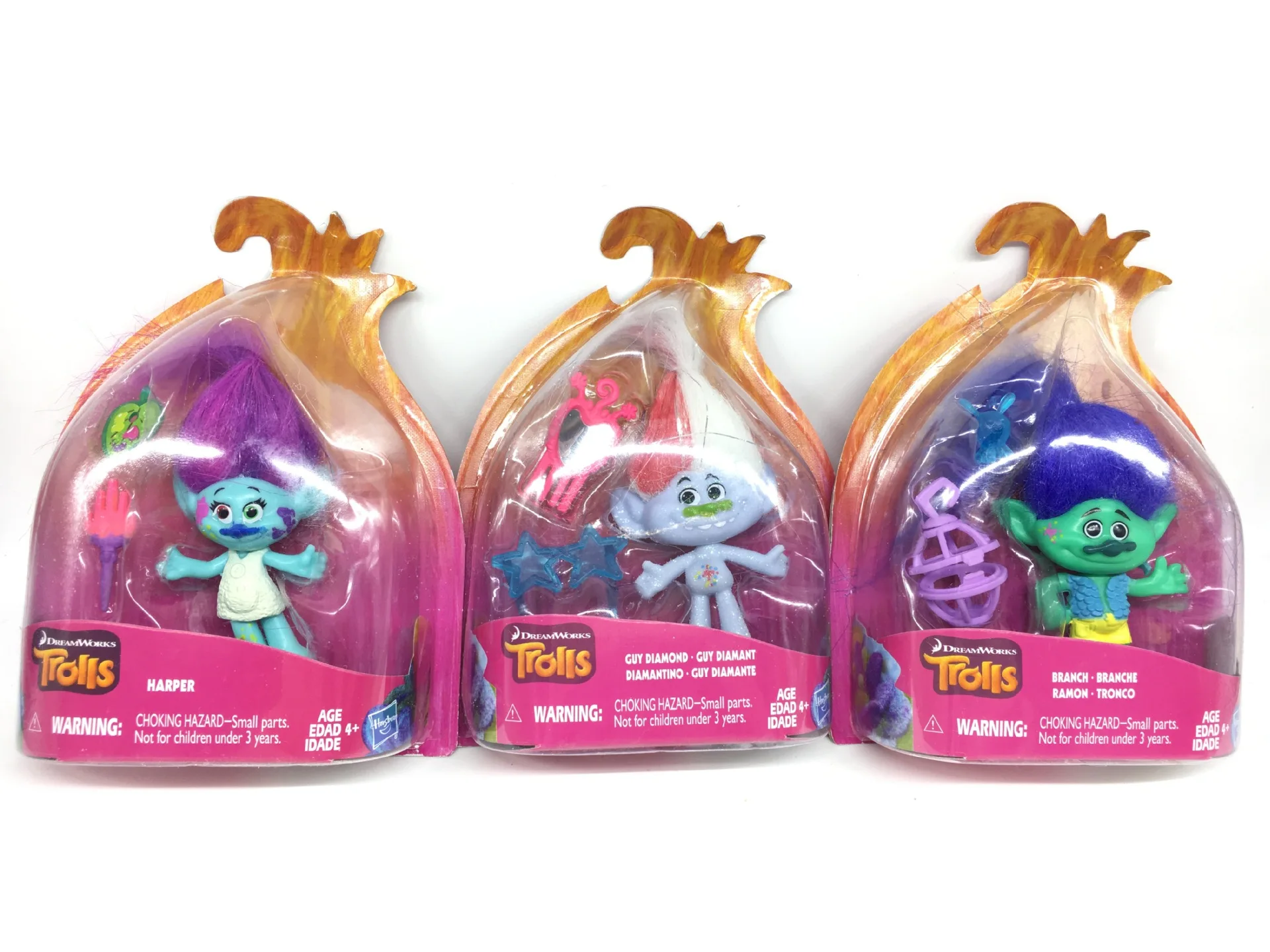 dreamworks trolls collectible figures