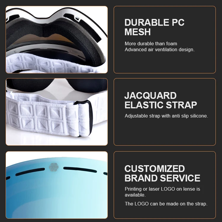 2-ski goggles