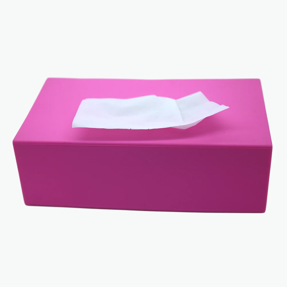 hot pink tissue box cover