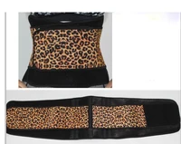 

SGS Approved adjustable leopard print neoprene waist trimmer