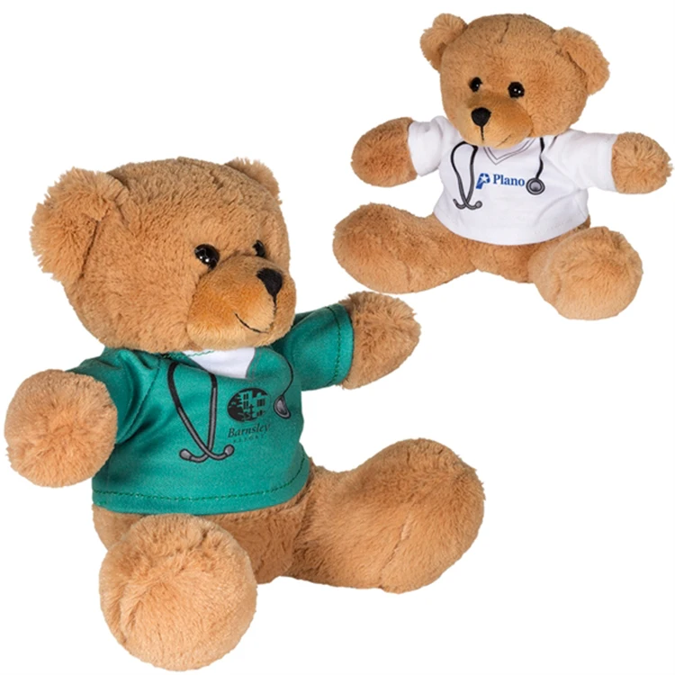 Custom Lab Coat Uniform T Shirt Scrubs Doctor Nurse Animal Toys Stuffed ...