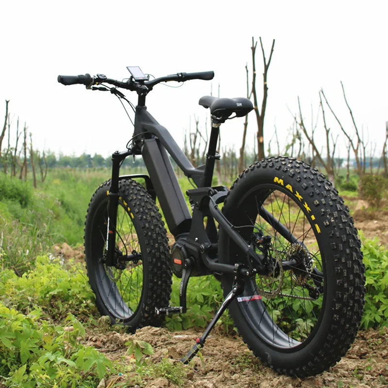 

1000w 48v electric bike/fat tire e bike with full suspension