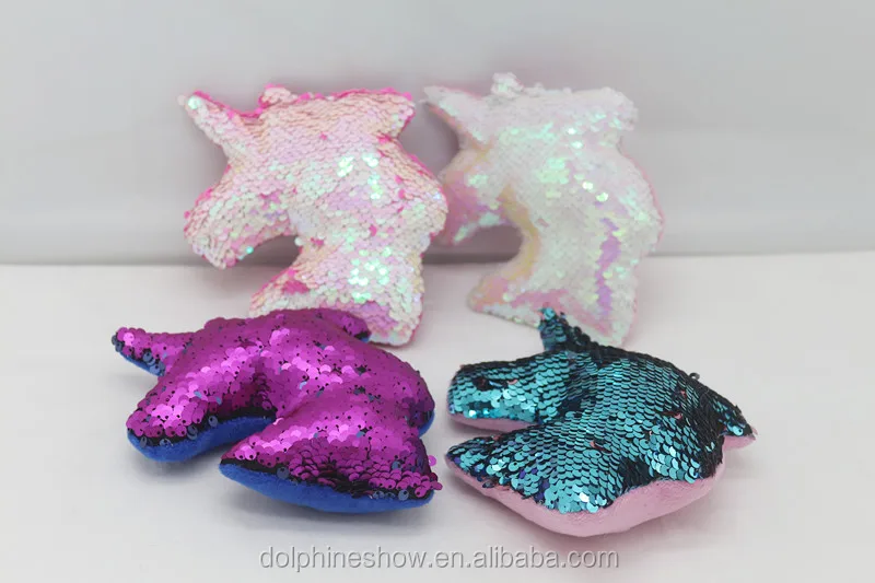 sequin cuddly toy