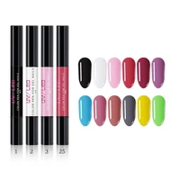 

Private Label 12 Colors Sock Off One Step UV Nail Gel Polish Pen