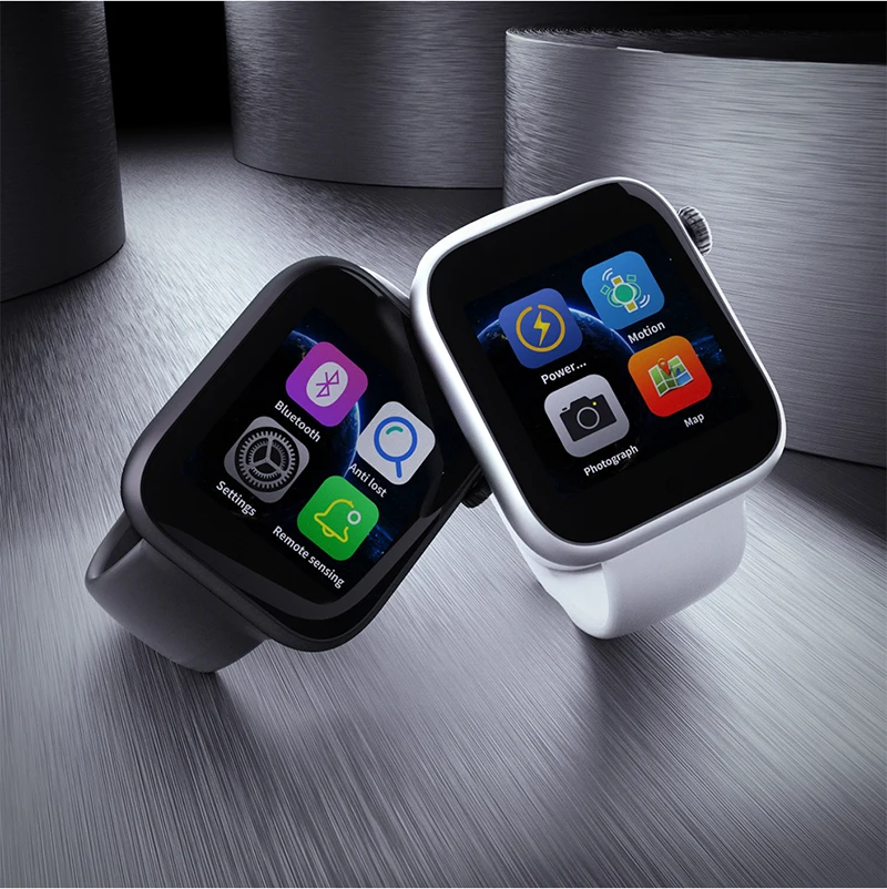 2019 Fitness Intelligent Sim Card Phone Watch Metal Frame Z6 Smart Watch