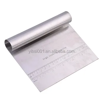 Stainless Steel Pizza Dough Cake Scraper High Quality 15 12cm