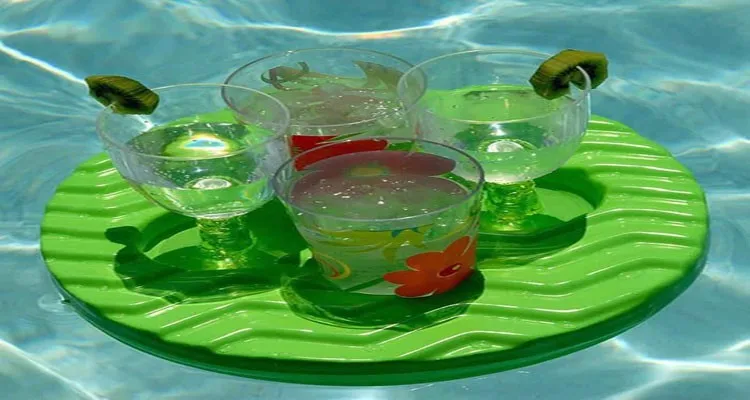 floating drinks tray