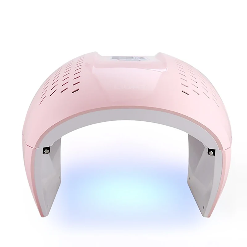 

Hot sale 7 color light whitening facial beauty machine led therapy mask, Red