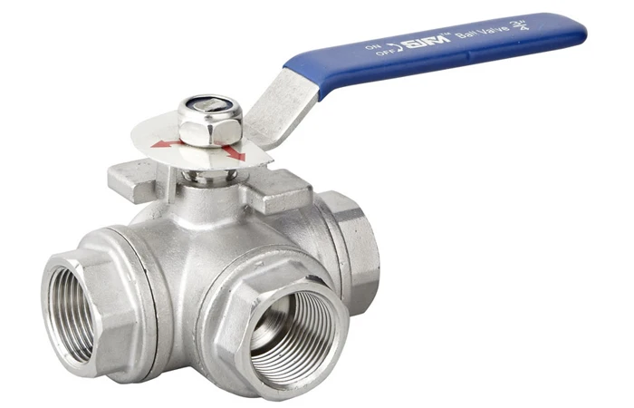 Three Way 3 Inch Stainless Steel Valve 3 Ways Dairy Ball Valve - Buy ...