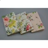 Delicate kraft paper cute floral creative printed notebook