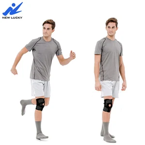 Neoprene Knee Support Brace with Open Patella - Adjustable & Anti Slip