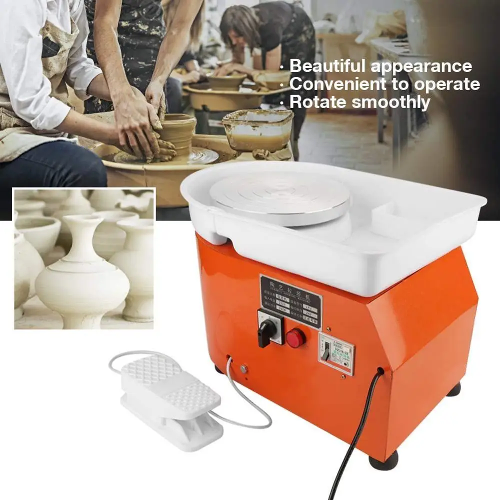
2019 Kids electric pottery wheel,clay art DIY pottery tools,Pottery making equipment machine for ceramics,pottery 