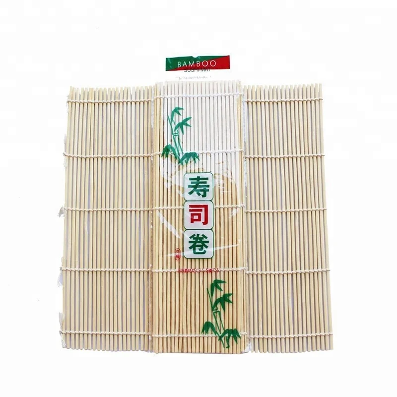 

Factory Supply High Quality Low Price Sushi Roll Bamboo Sushi Rolling Mat