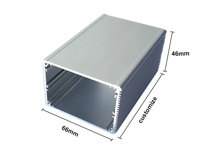 Robust Aluminum Box for LED - W66*h46mm Profile