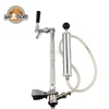 Stainless Steel Beer Tap Handle Party Pump Keg Barrel Hose American with 5/8' G Coupler