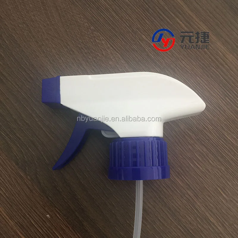 

blue trigger, nozzle and closure sprayer pump for car wash, Customized