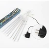 Wholesale 10pcs one set meteor rain shower light christmas powered led string lights CE&RoHS certificated hotsale