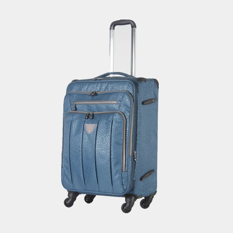 Colorized Fabric Laptop Trolley Luggage Case with Good Price