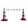 black base 90cm EVA traffic cone colored traffic cones triangle traffic cone