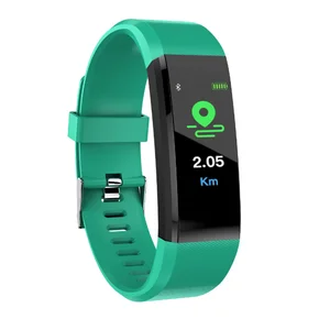 2019 115 Plus Waterproof Android Fitness Tracker Smart Watch