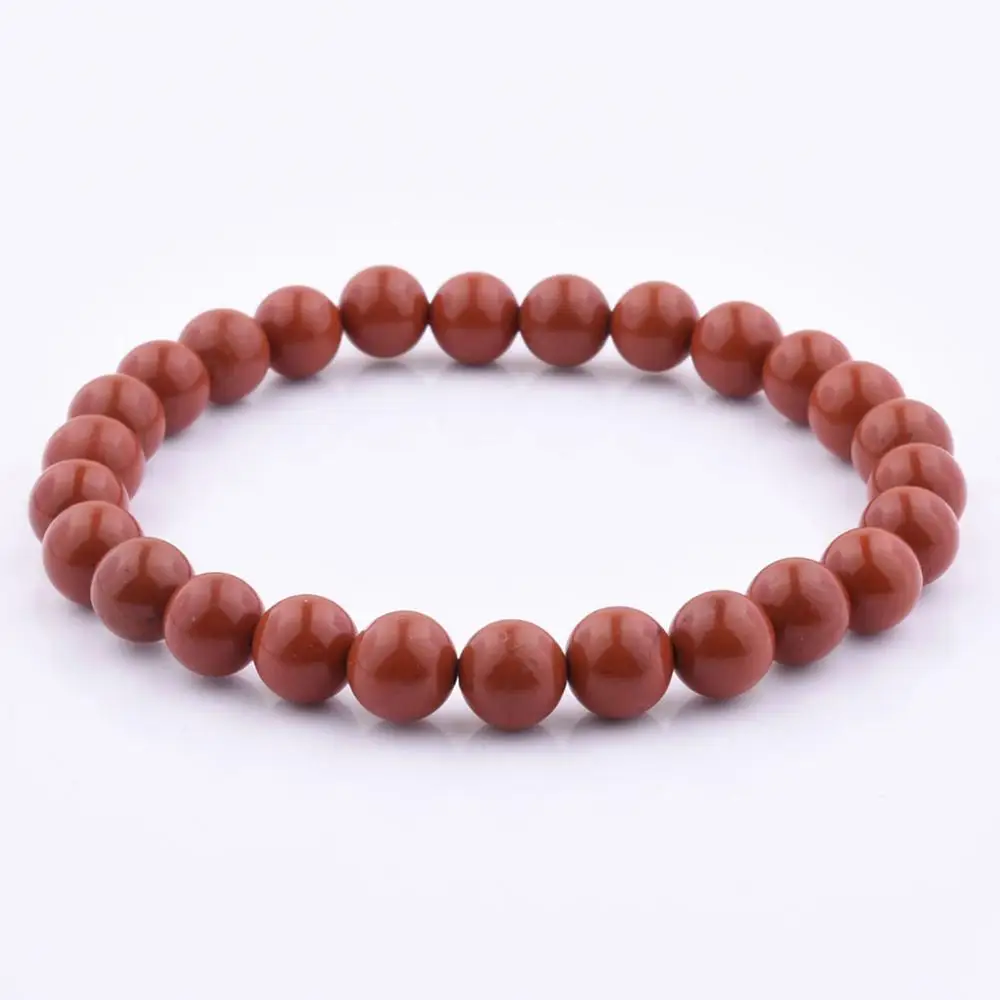 

Japanese Bead Fashion High Quality Natural Red Woman Stone Bracelet Wholesale