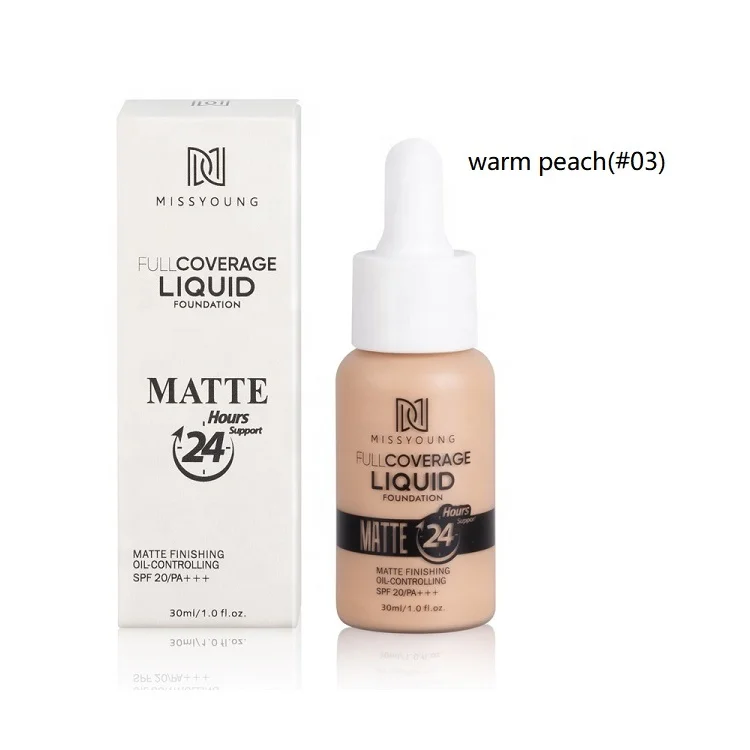 

New Matte Waterproof Liquid Make Up Face Foundation For Women