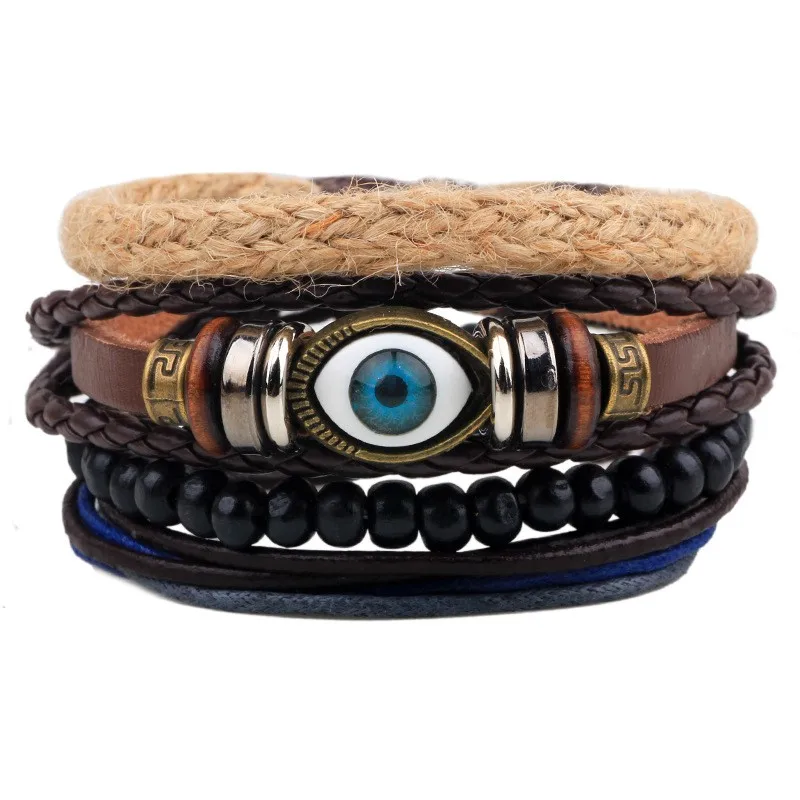 2018 Er Vintage Greek Eye Bracelet Blue Turkish Evil Amulet Man 3132176145 1951107721 3132897362 3130735934