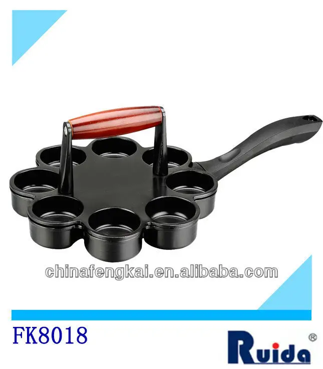 Non-stick single hamburger press