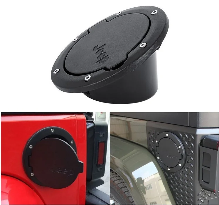 For JK 2007-2017 Fuel Gas Tank Oil Tank Cover ABS Plastic for Car Accessories