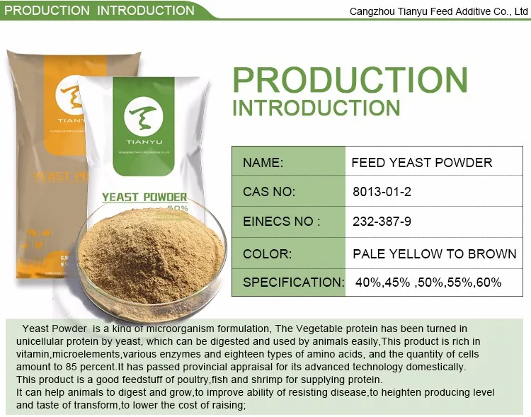 Yeast Powder Protein Animal Feed Additives,Poultry Feed Yeast,Nutritional  Yeast - Buy Yeast Powder,Dry Yeast For Animal Feed,Poultry Feed Yeast  Product on 