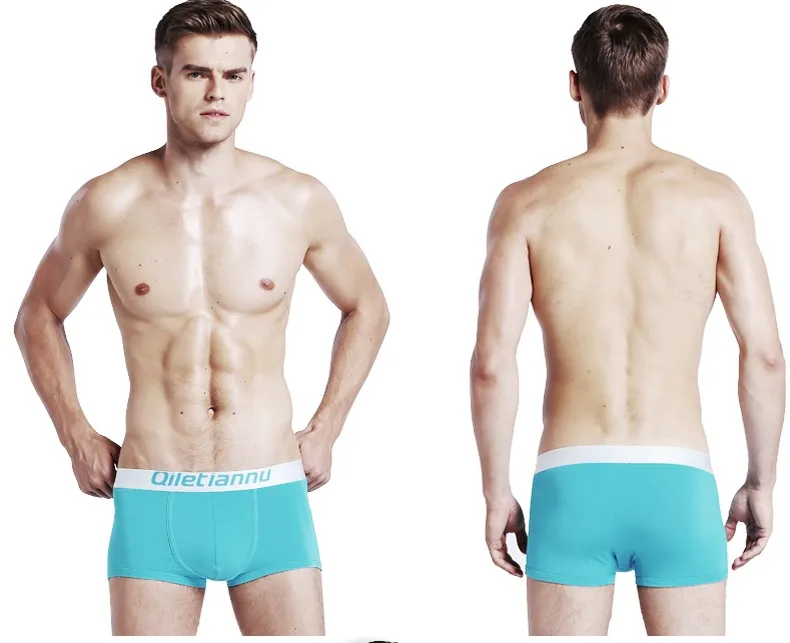 Wholesale Men Modal Boxer Brief Comfortable Male Boxer Brief Underwear