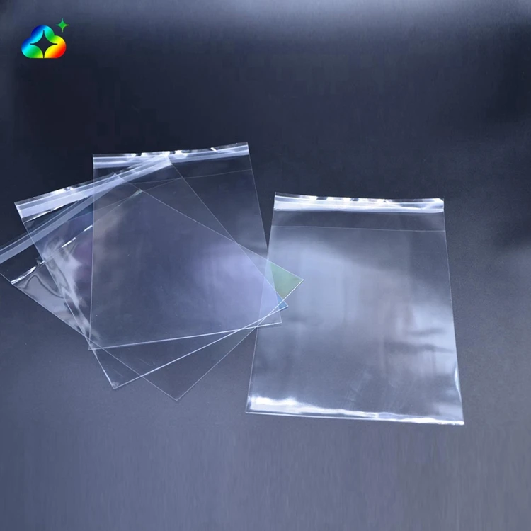 clear poly bags